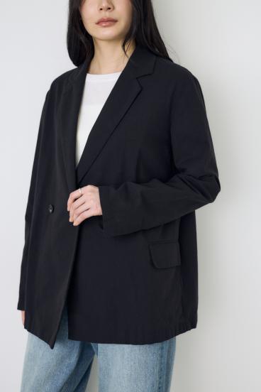 フレンチリネンCOOLMAXテーラードジャケット 詳細画像