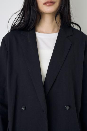 フレンチリネンCOOLMAXテーラードジャケット 詳細画像