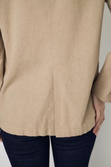 フレンチリネンCOOLMAXテーラードジャケット 詳細画像