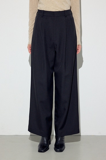 ベーシックタックワイドパンツ 詳細画像