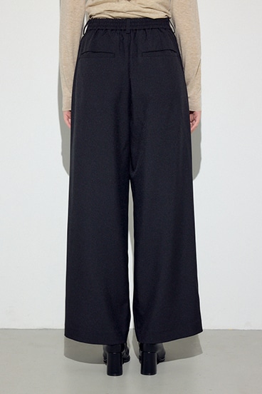 ベーシックタックワイドパンツ 詳細画像