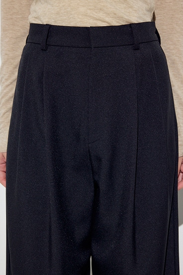 ベーシックタックワイドパンツ 詳細画像