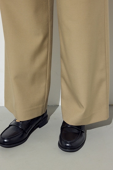 ベーシックタックワイドパンツ 詳細画像
