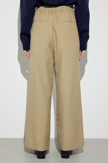 ベーシックタックワイドパンツ 詳細画像