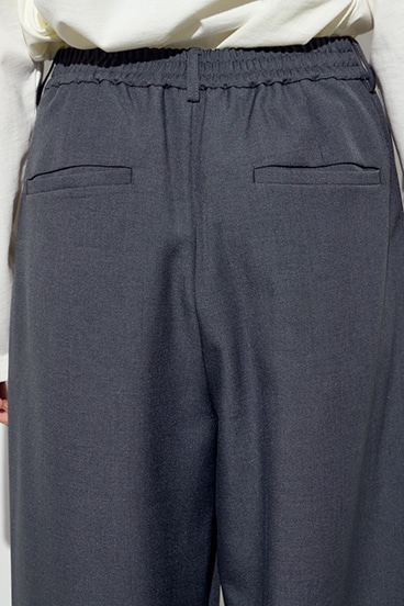 ベーシックタックワイドパンツ 詳細画像