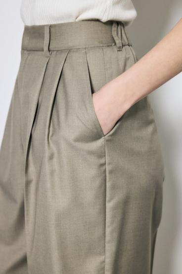 タックハーフパンツ 詳細画像