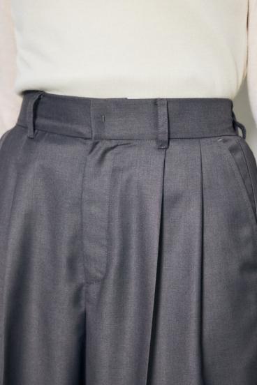 タックハーフパンツ 詳細画像