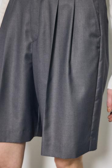 タックハーフパンツ 詳細画像