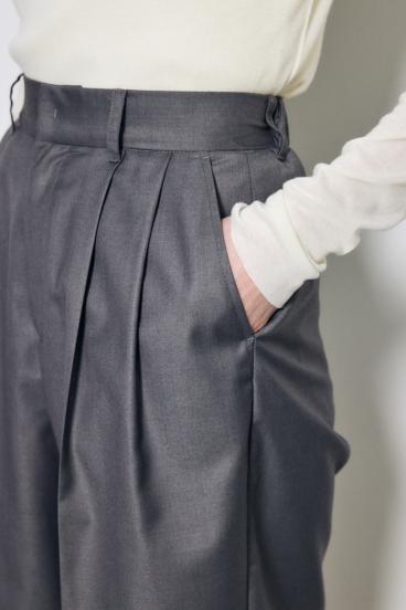 タックハーフパンツ 詳細画像