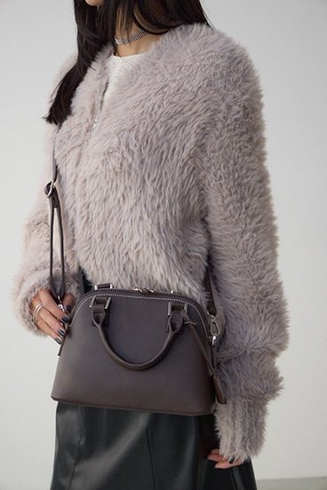 ダブルジッパーハンドバッグ 詳細画像