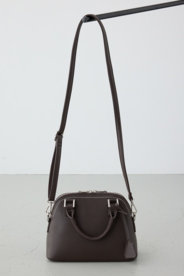 ダブルジッパーハンドバッグ 詳細画像