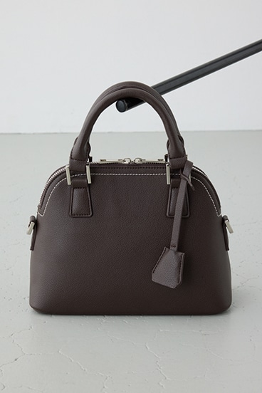 ダブルジッパーハンドバッグ 詳細画像