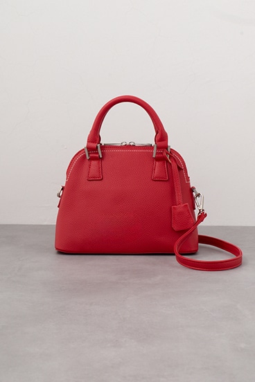 ダブルジッパーハンドバッグ