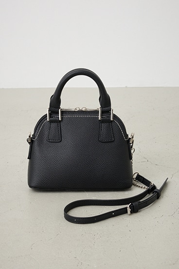 ダブルジッパーミニバッグ