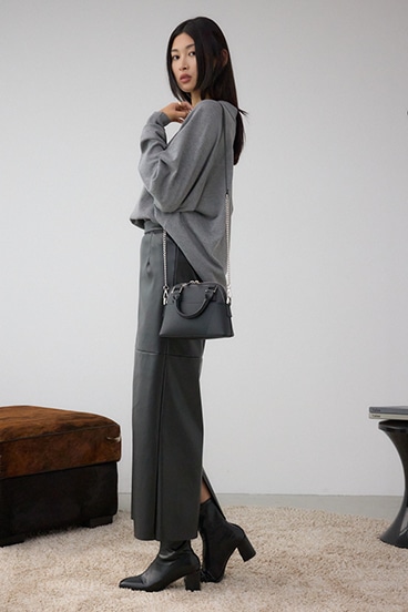 ダブルジッパーミニバッグ 詳細画像