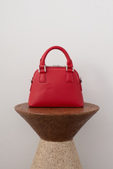 ダブルジッパーミニバッグ