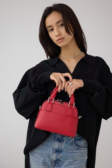 ダブルジッパーミニバッグ 詳細画像