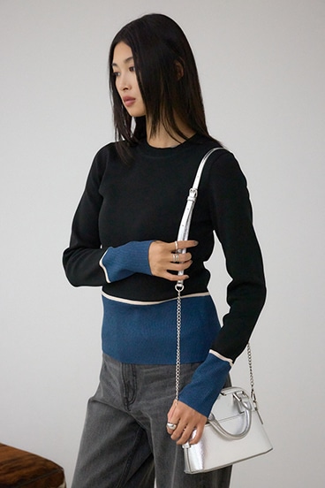 ダブルジッパーミニバッグ 詳細画像