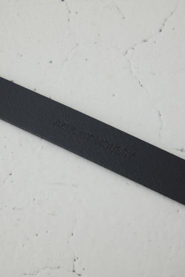 スクエアバックルレザーベルト 詳細画像