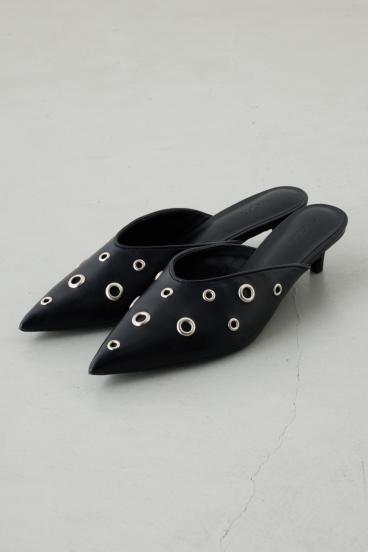 ハトメデザインミュール 詳細画像