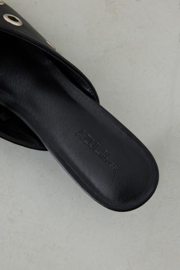 ハトメデザインミュール 詳細画像