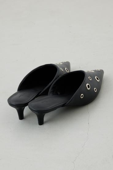 ハトメデザインミュール 詳細画像