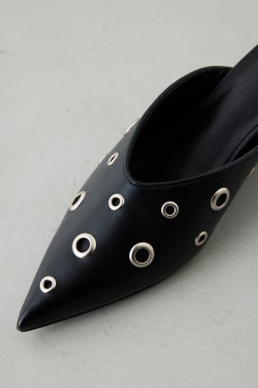 ハトメデザインミュール 詳細画像