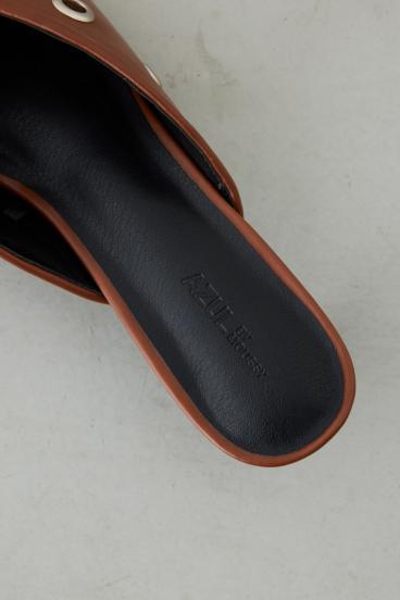 ハトメデザインミュール 詳細画像