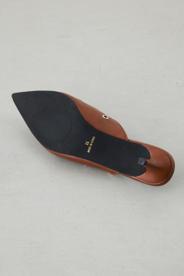 ハトメデザインミュール 詳細画像