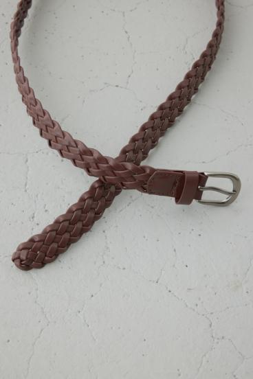 フェイクレザーメッシュベルト 詳細画像