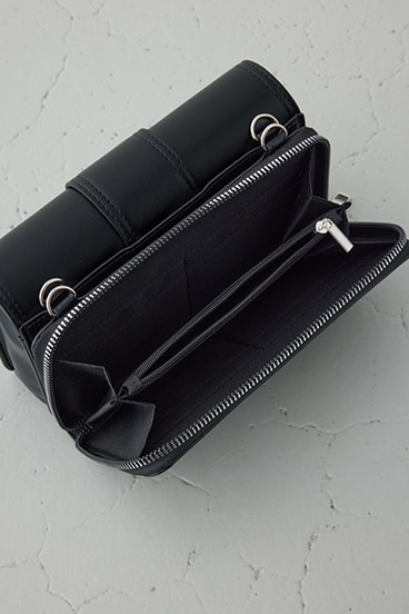 フラップデザインウォレットバッグ 詳細画像