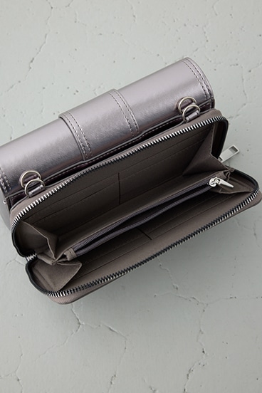 フラップデザインウォレットバッグ 詳細画像