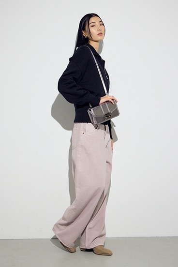 フラップデザインウォレットバッグ 詳細画像