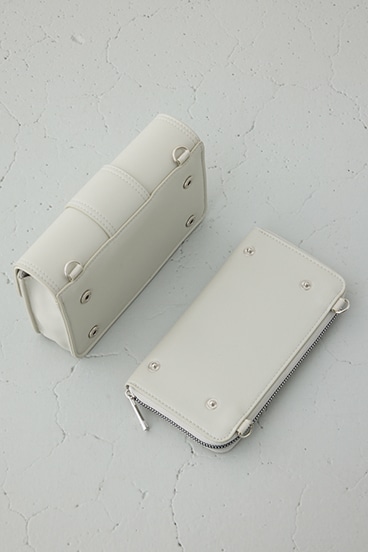 フラップデザインウォレットバッグ 詳細画像