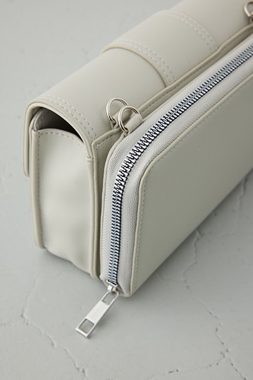 フラップデザインウォレットバッグ 詳細画像