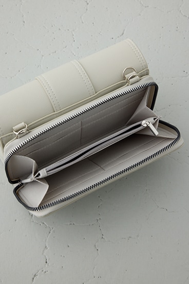 フラップデザインウォレットバッグ 詳細画像