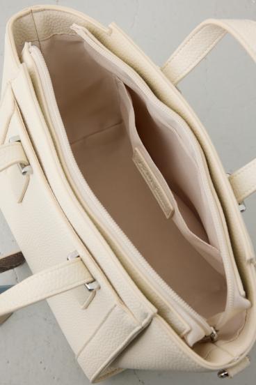 チャームセットトラペイズドバッグ 詳細画像