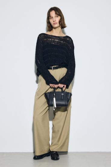 チャームセットトラペイズドバッグ 詳細画像