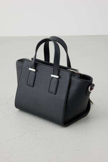 チャームセットトラペイズドバッグ 詳細画像