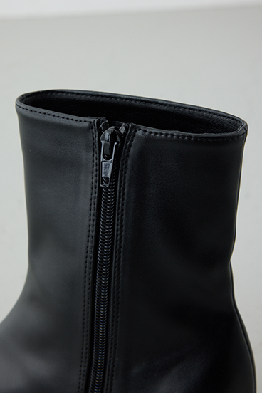 スクエアトゥショートブーツ 詳細画像