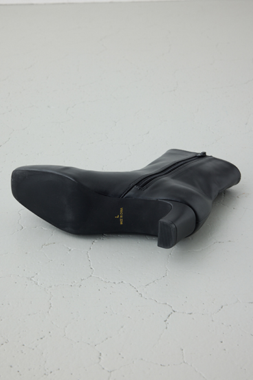 スクエアトゥショートブーツ 詳細画像