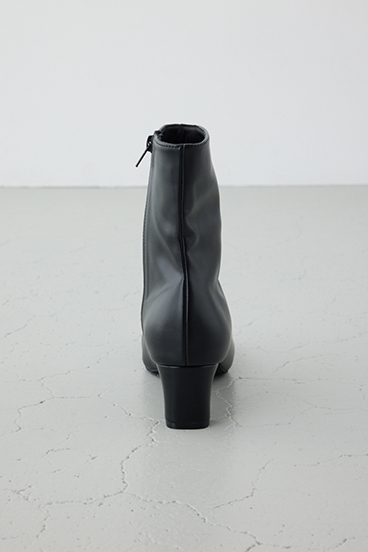 スクエアトゥショートブーツ 詳細画像