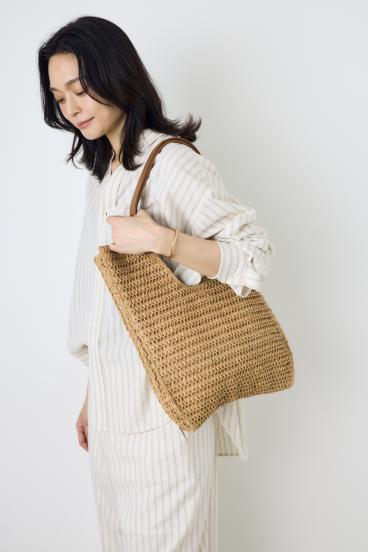ペーパーメッシュトート 詳細画像
