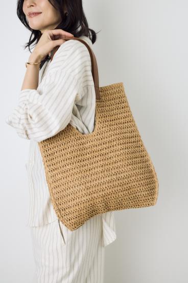 ペーパーメッシュトート 詳細画像