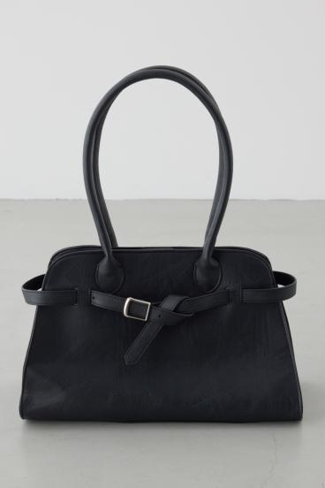 メタルパーツベルトハンドバッグ