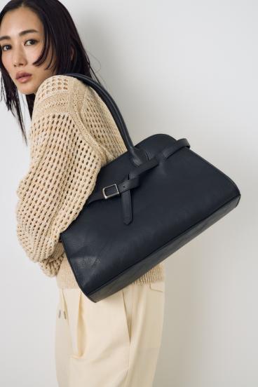 メタルパーツベルトハンドバッグ 詳細画像