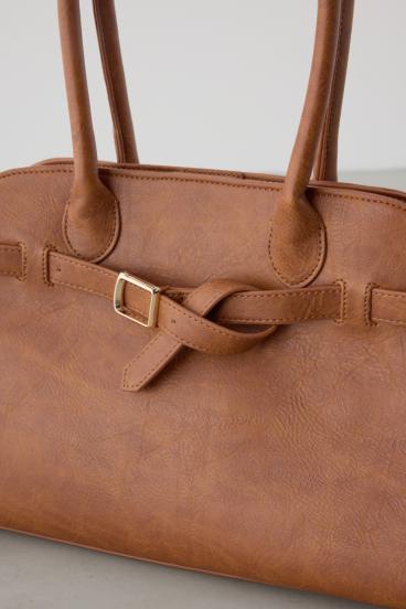 メタルパーツベルトハンドバッグ 詳細画像