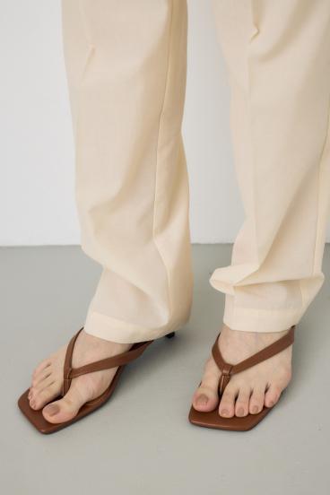 トングミュールサンダル 詳細画像