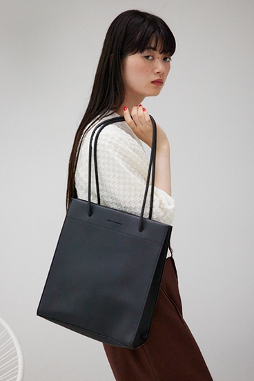 ナローハンドルショッパーバッグ 詳細画像