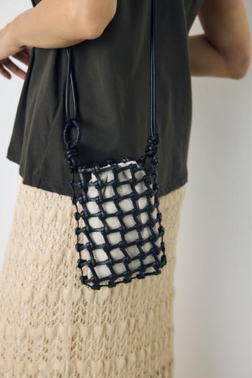 マクラメミニショルダー